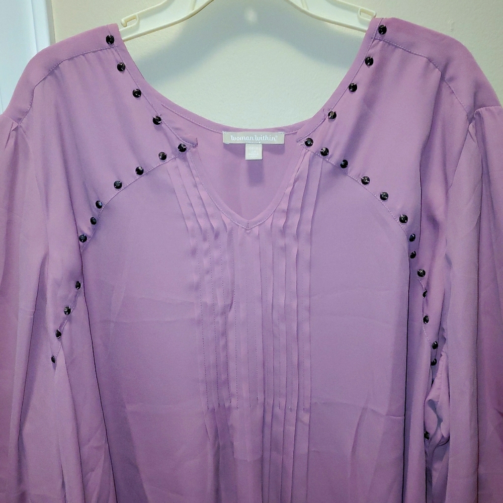 Lilac Woman Within Blouse